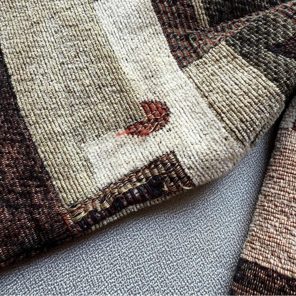 Vintage Studio Works Women's Tapestry Full Zip Jacket Leaf Fall Brown L - Picture 5 of 6